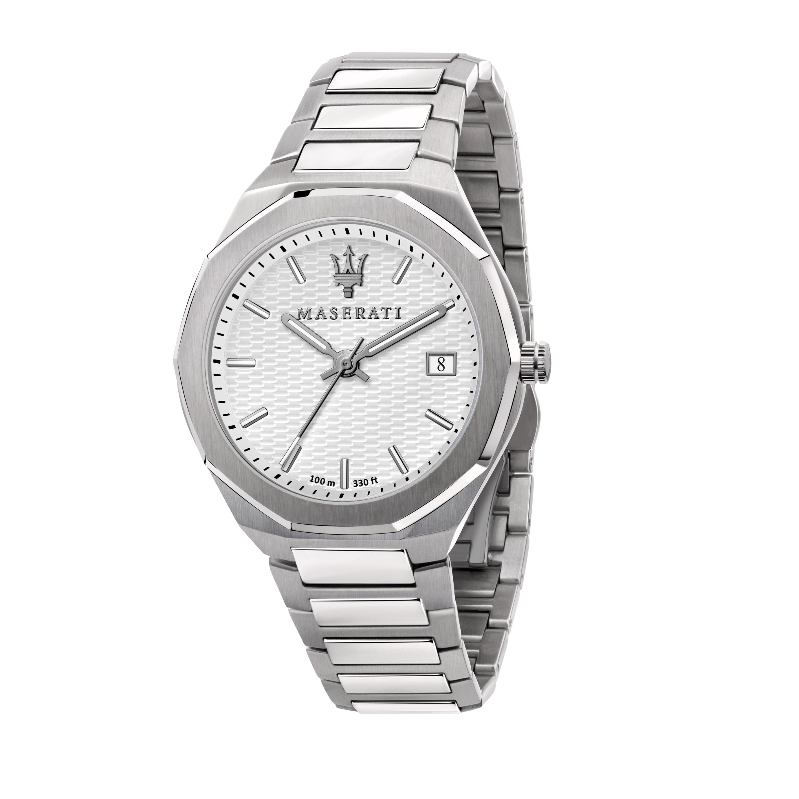 3H Stile Watch - White (R8853142005) – US - Maserati Store