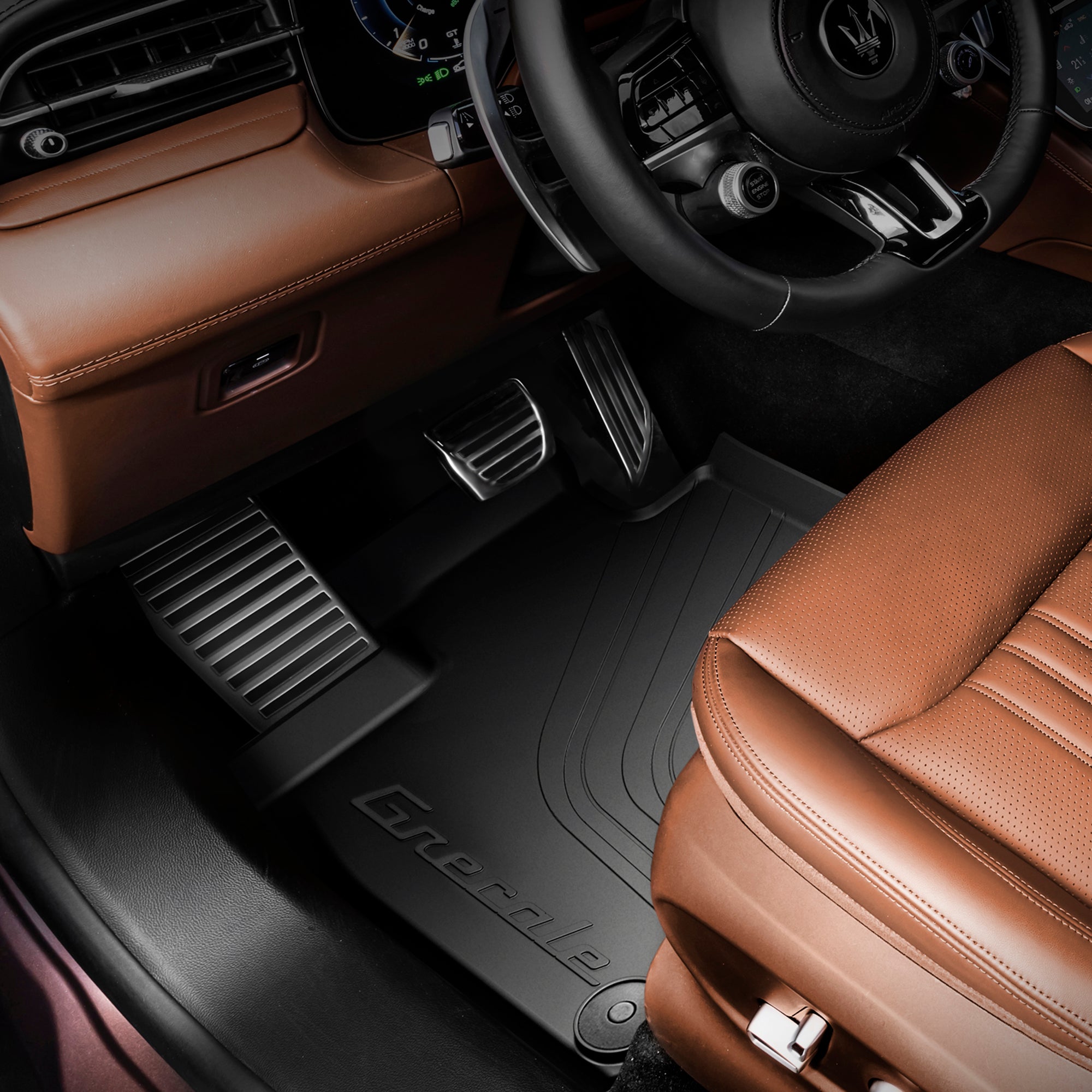 All Season Floor Mats with Edge - Left Hand Drive – US - Maserati