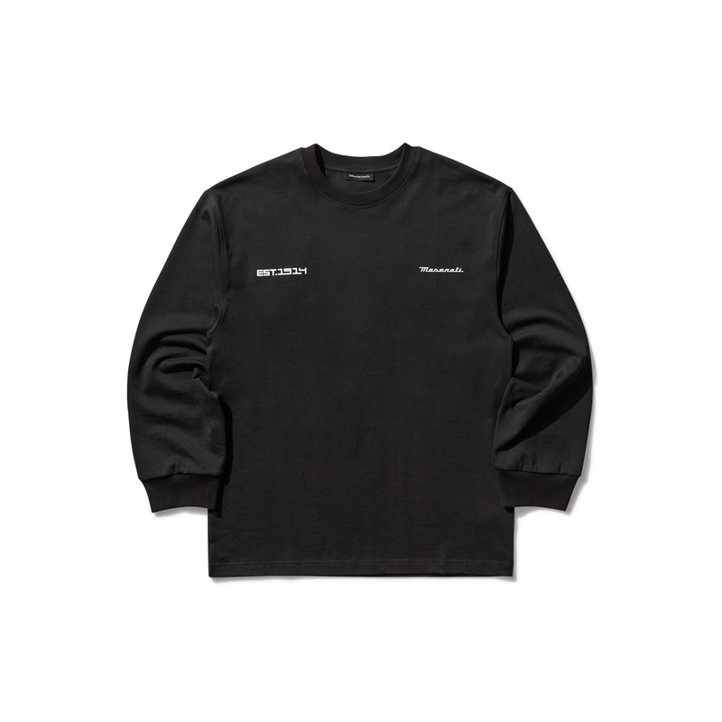 Maserati Heritage Long Sleeve T-Shirt Meteorite