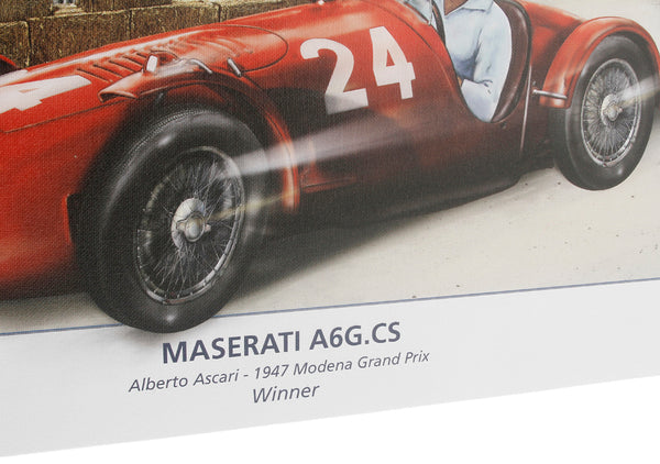 MASERATI A6G.CS â€“ Alberto Ascari 1947 Modena Grand Prix