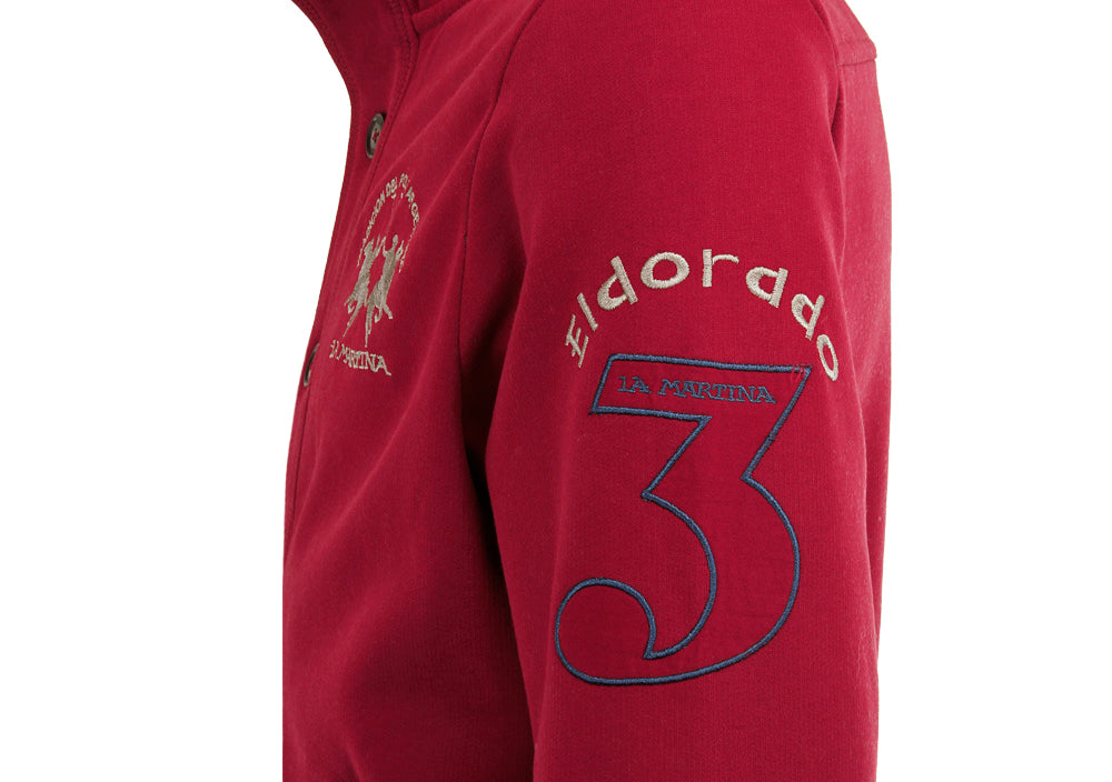 La Martina sweatshirt - red – US - Maserati Store