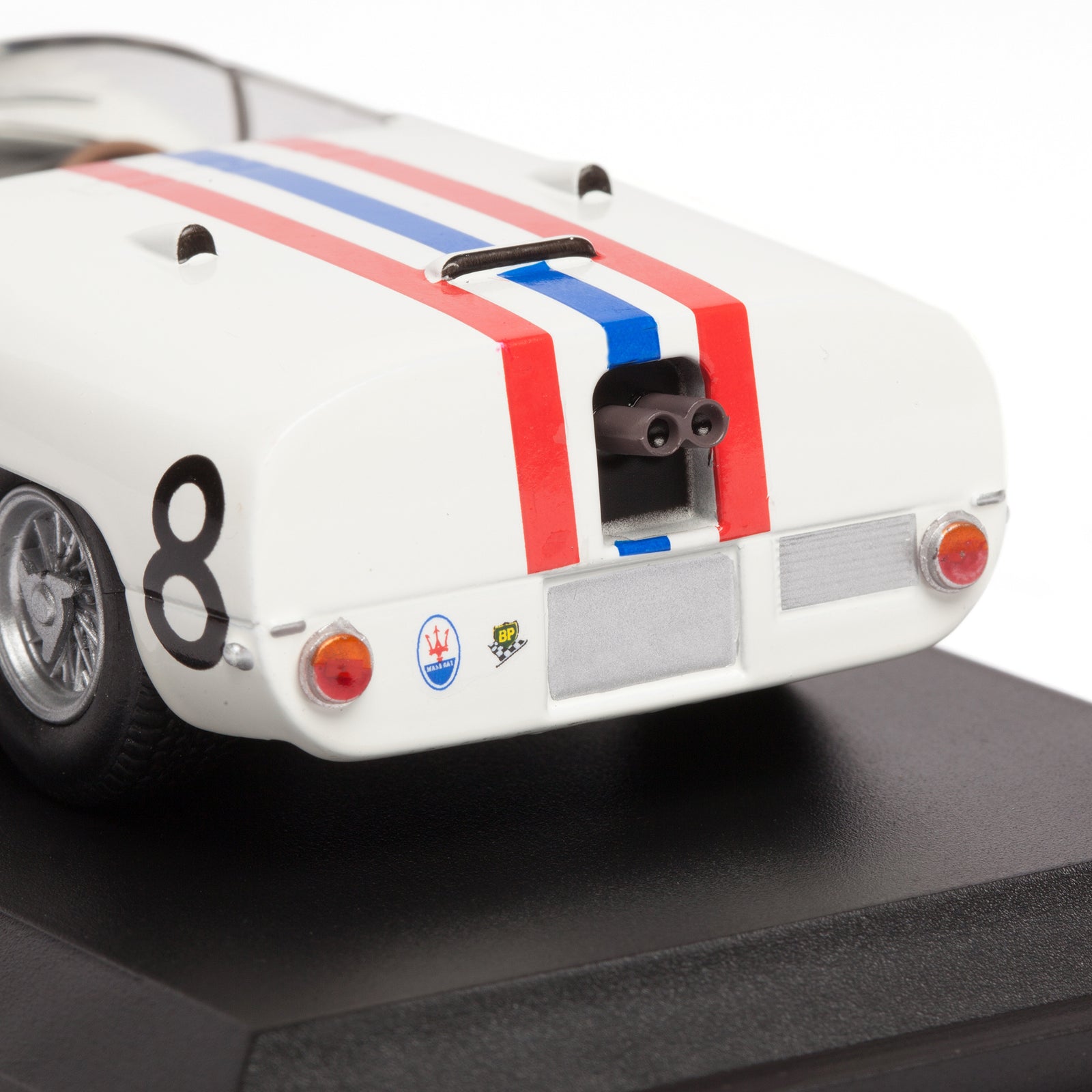 MASERATI TYPE 65 1965 24 H LE MANS SIFFERT-NEERPASCH 1:43 LEO MASERATI TYPE 65 1965 24 H LE MANS SIFFERT-NEERPASCH 1:43 LEO
