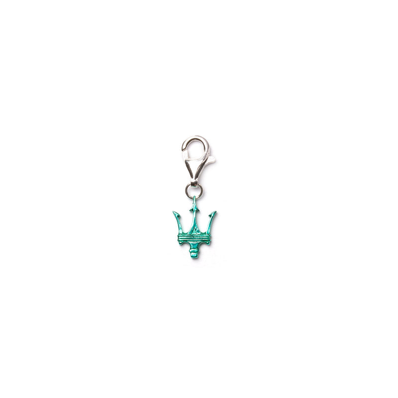 Aquamarine Trident Charm