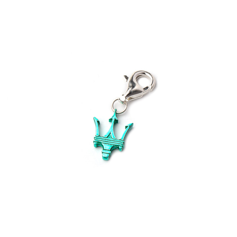 Aquamarine Trident Charm