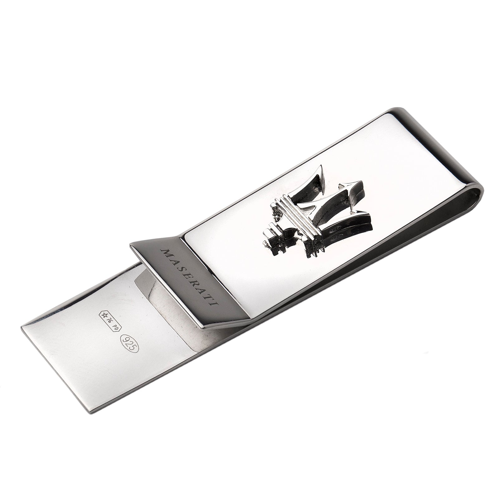 Silver Trident Money Clip – US - Maserati Store