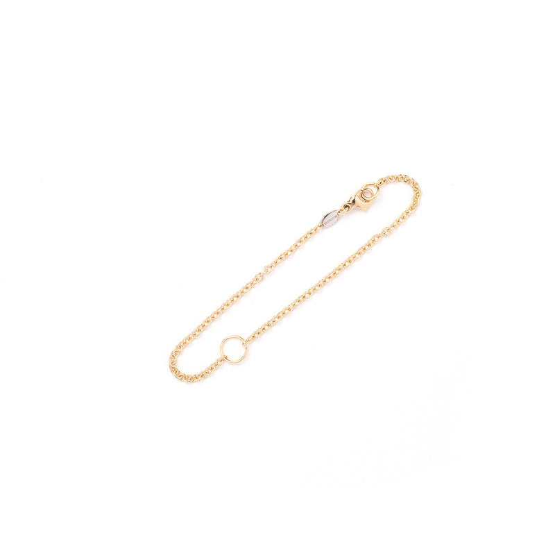 Yellow Gold Chain Bracelet