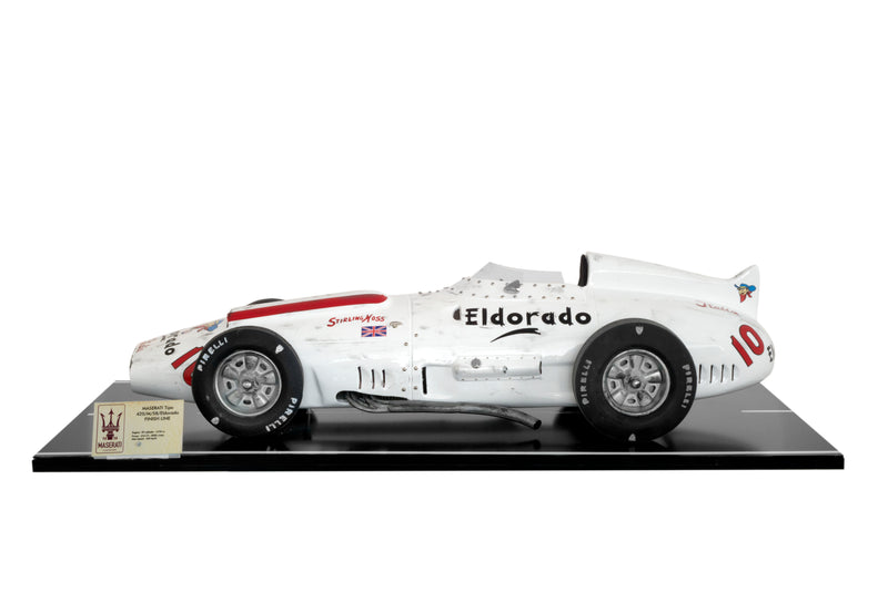 1:8 MASERATI TIPO 420M/58 "ELDORADO" finish line