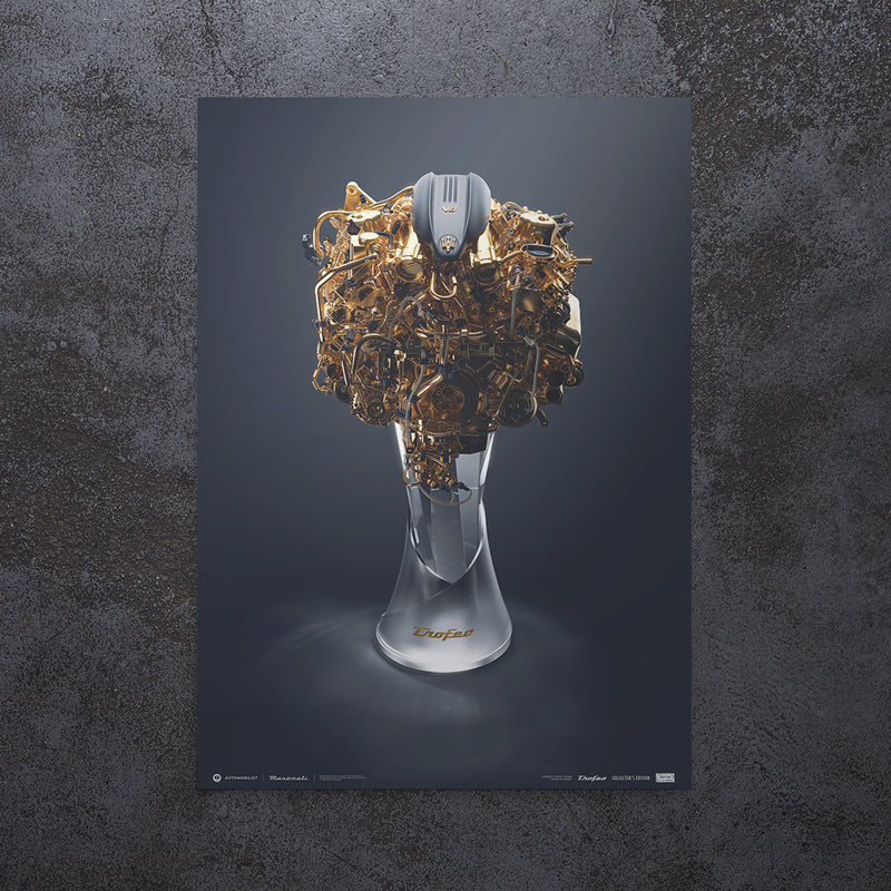 Trofeo Trophy Engine Poster