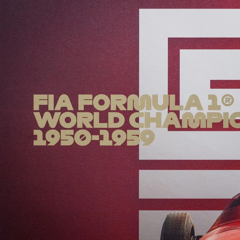Poster 50s F1 Limited Edition