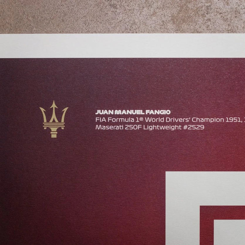 Poster 50s F1 Limited Edition