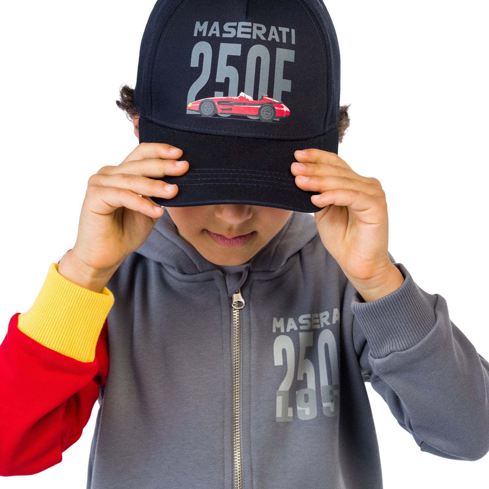 Kid's Blue 250F Cap – US - Maserati Store