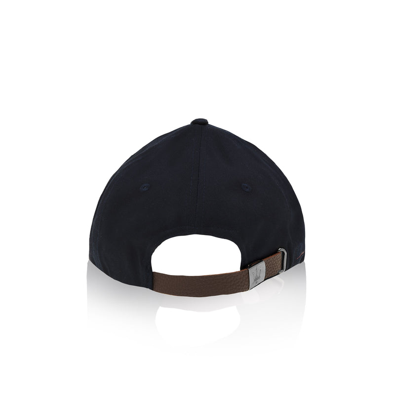 Gorra T61 unisex azul y burdeos 