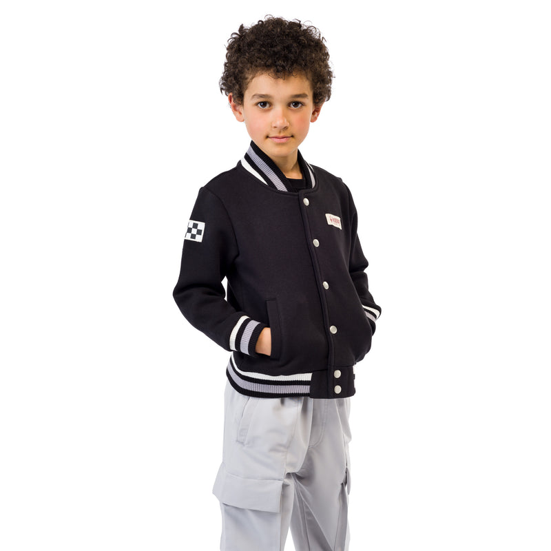 Kid's Black Ghibli Bomber