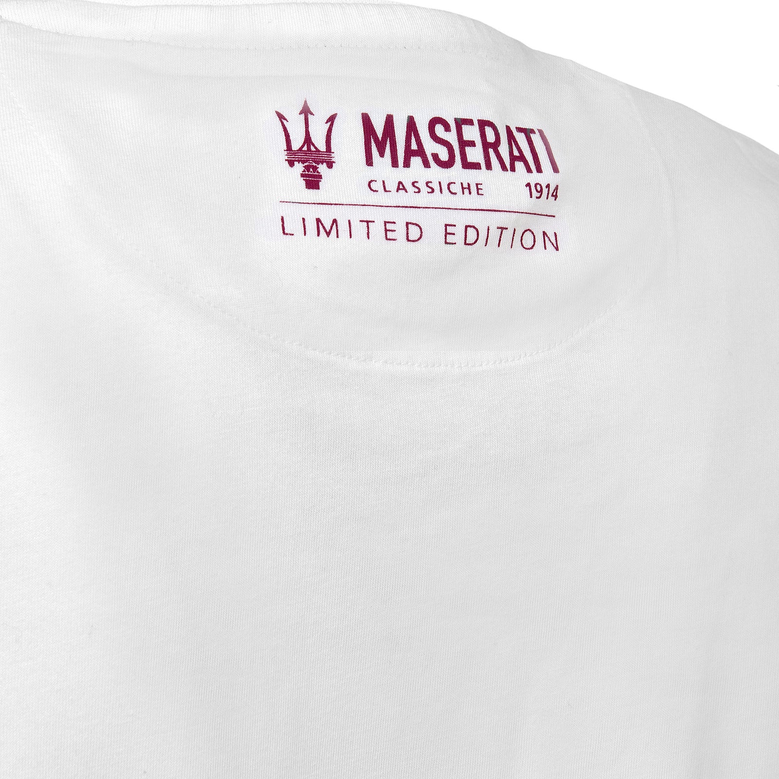 Men's White 250F T-Shirt – US - Maserati Store