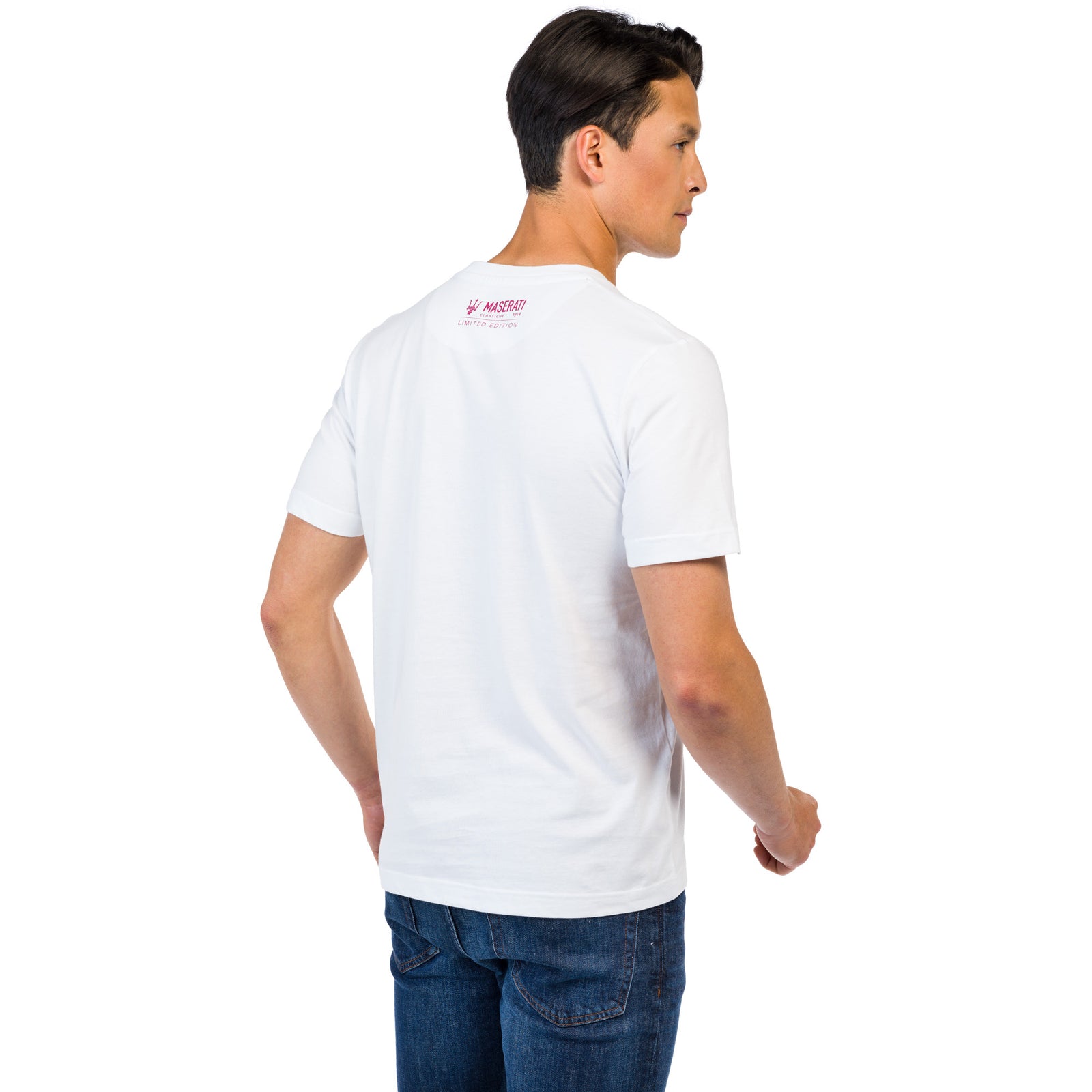 Men's White 250F T-Shirt – US - Maserati Store