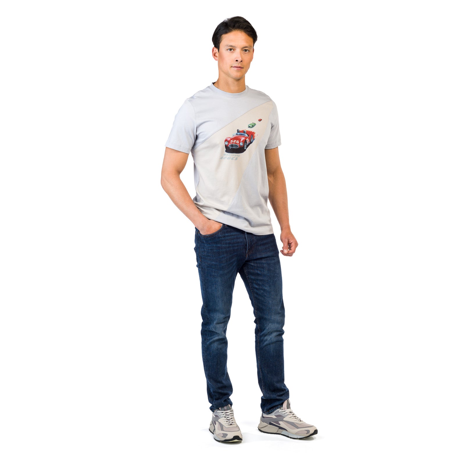 Men's Grey A6GCS Mille Miglia T-Shirt – US - Maserati Store