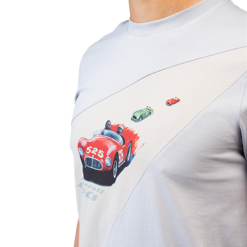 Men's Grey A6GCS Mille Miglia T-Shirt