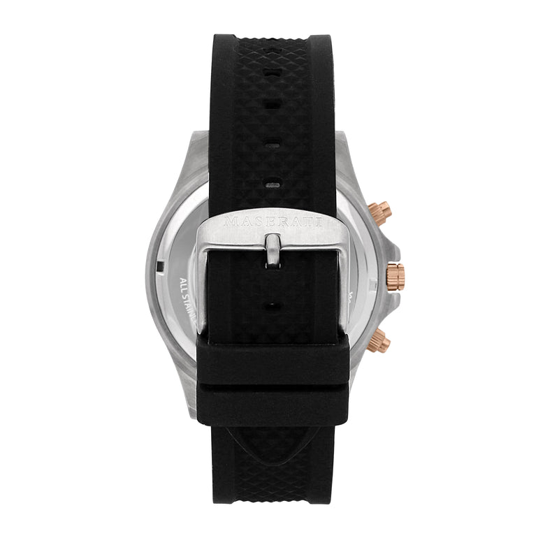Black Chrono Sfida Watch (R8871640002)