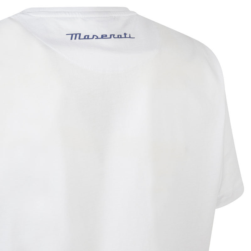 Camiseta Tridente unisex blanca 