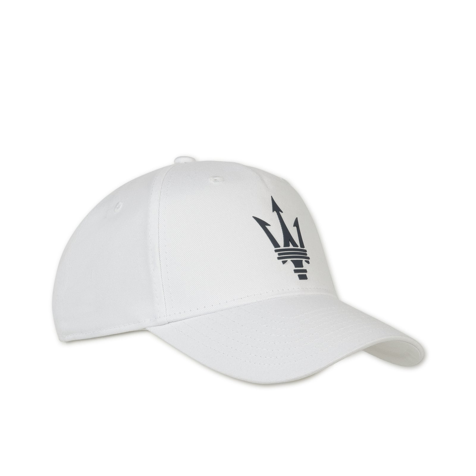 White Cap with Blue Maserati Trident – US - Maserati Store