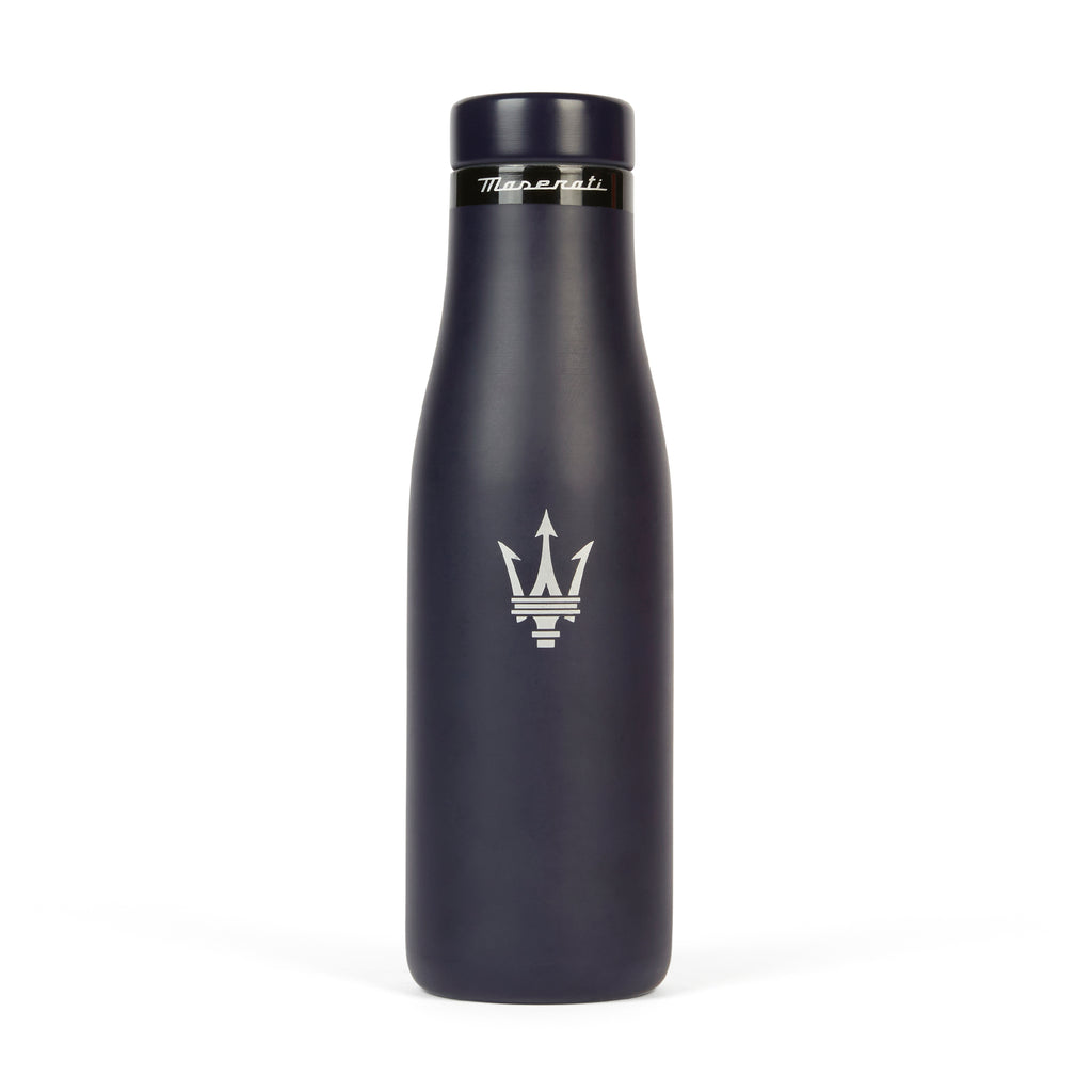 Maxi Trident Water Bottle - Blue – US - Maserati Store