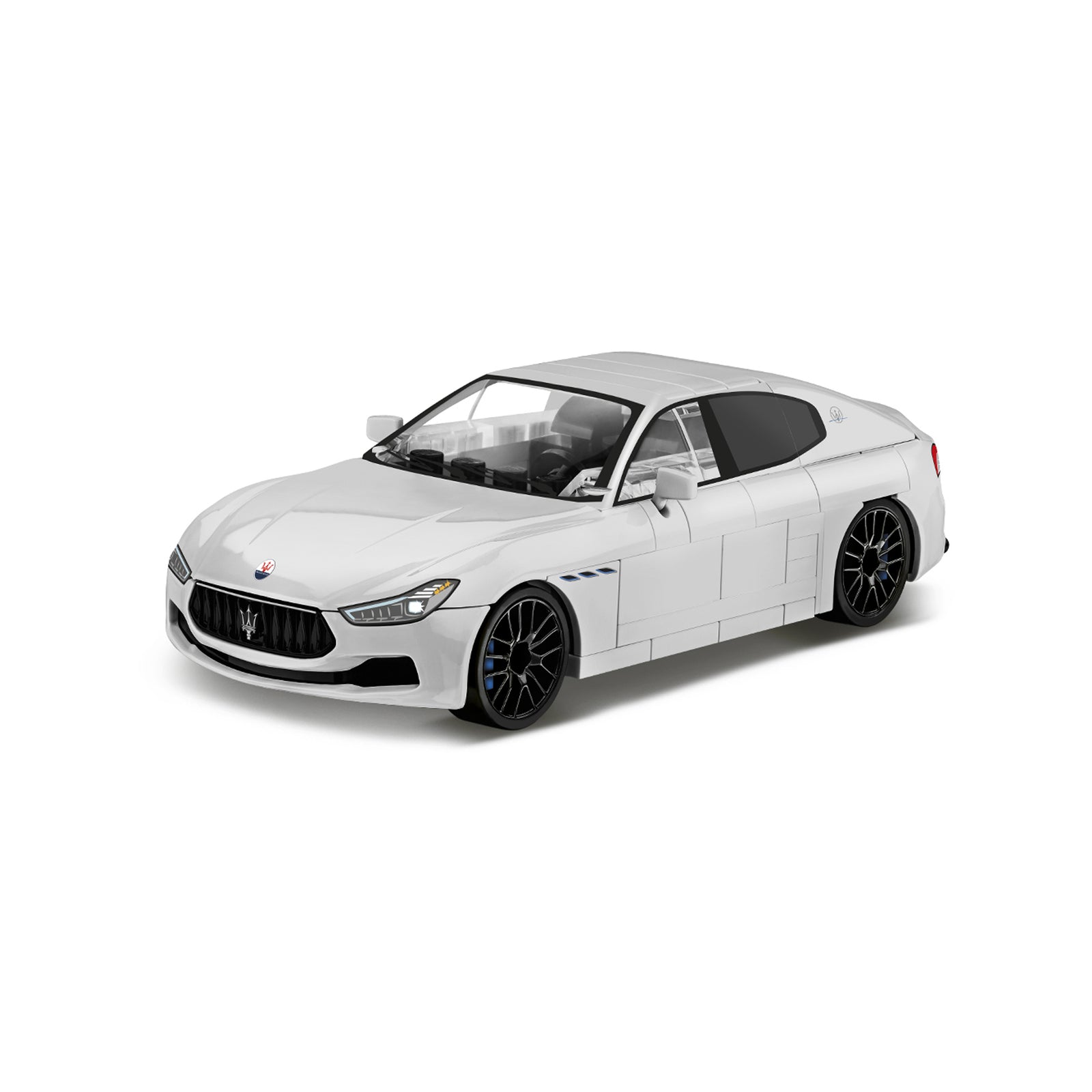 1:35 White Ghibli Hybrid to build – US - Maserati Store