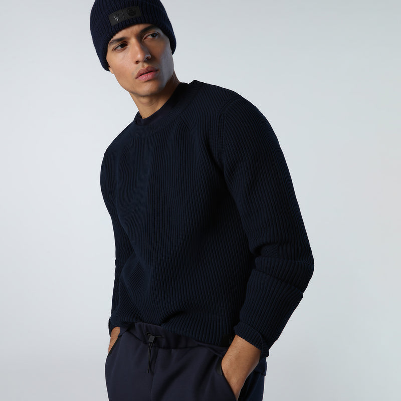 Blue Crewneck Jumper