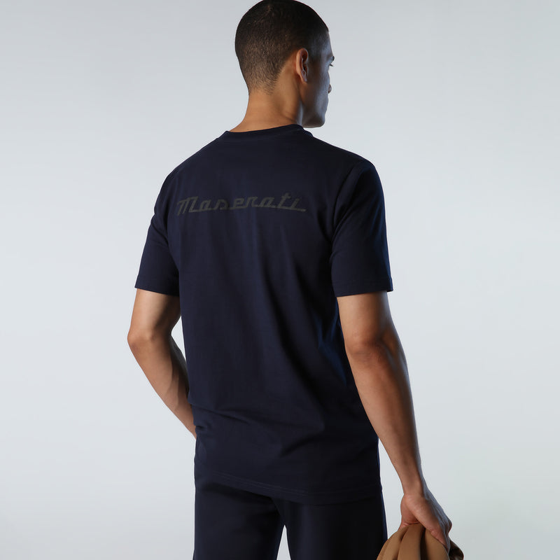 Blue Pocket Organic Jersey T-Shirt