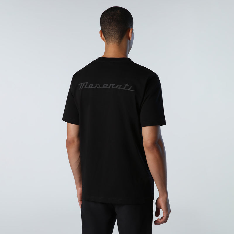 NS SS T-SHIRT NERA W/POCKET M