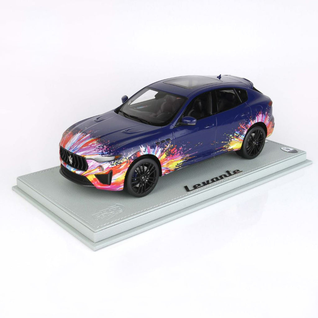Maserati Levante 1:18ホワイトモデル Maserati Levante V8 Trofeo 1:18 model car BBR BBRC1844W