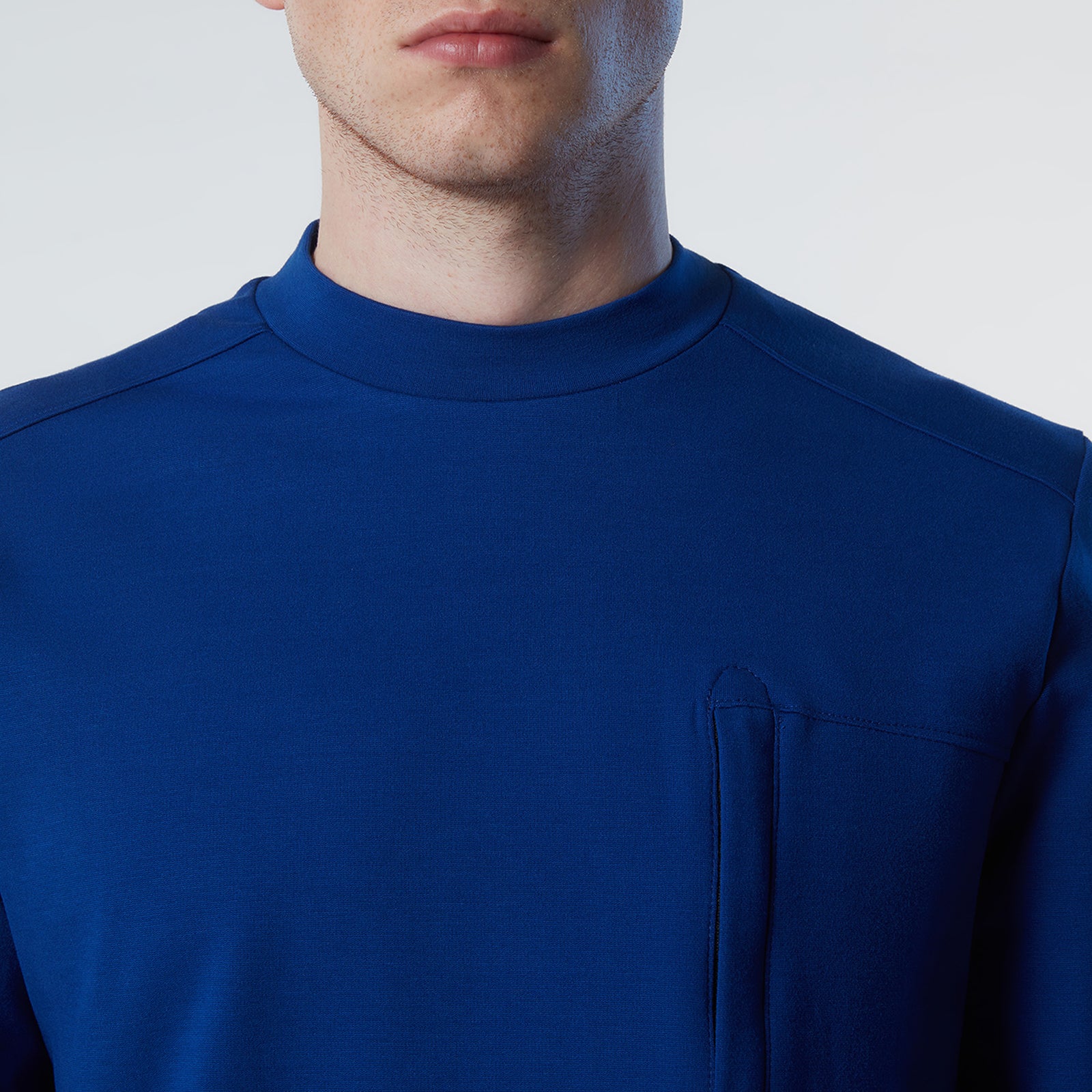 Electric Blue Crewneck Sweatshirt – US - Maserati Store