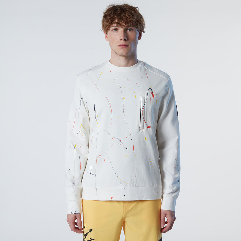 White Crewneck Sweatshirt