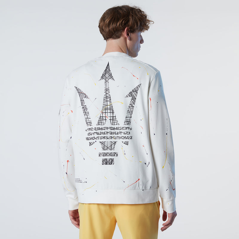 White Crewneck Sweatshirt