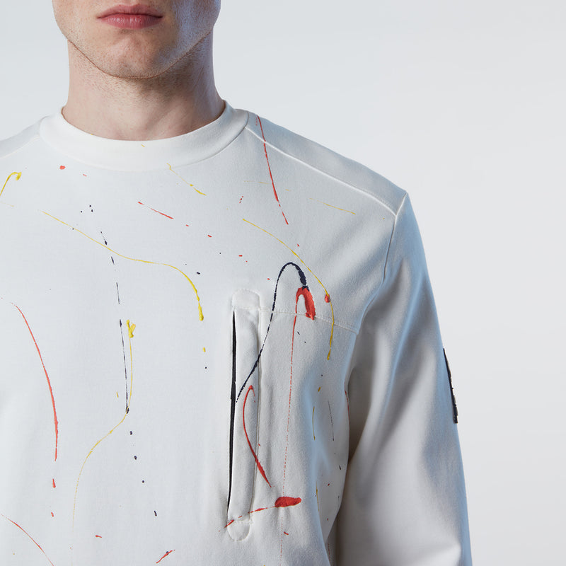 White Crewneck Sweatshirt