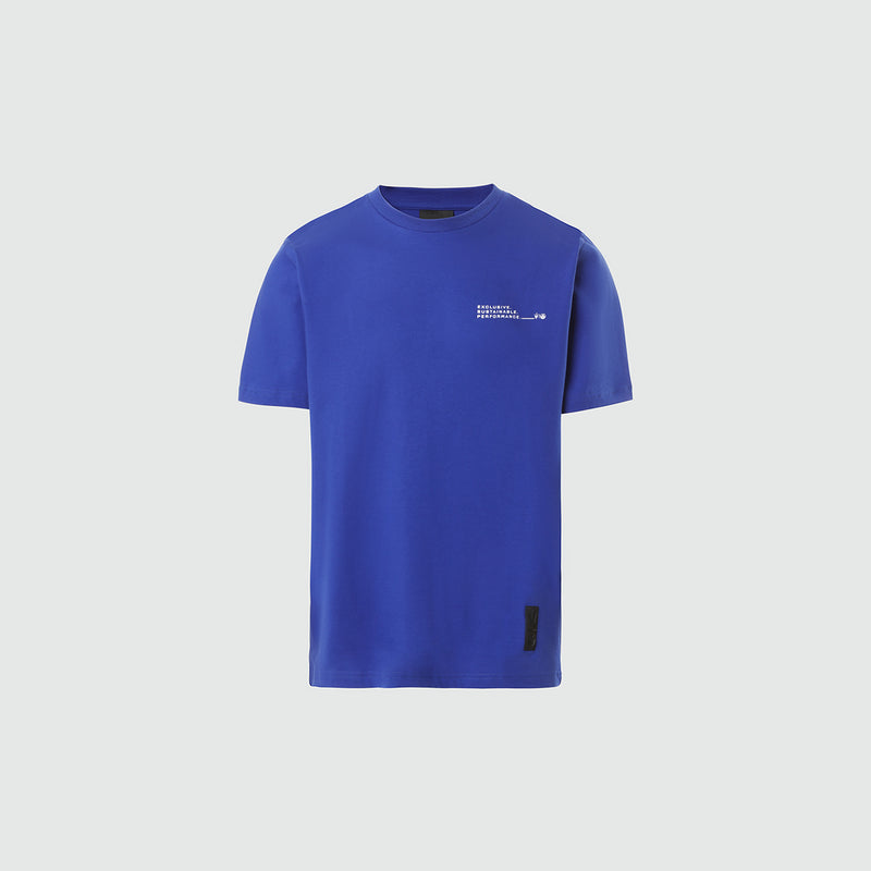Electric Blue Organic Jersey T-shirt