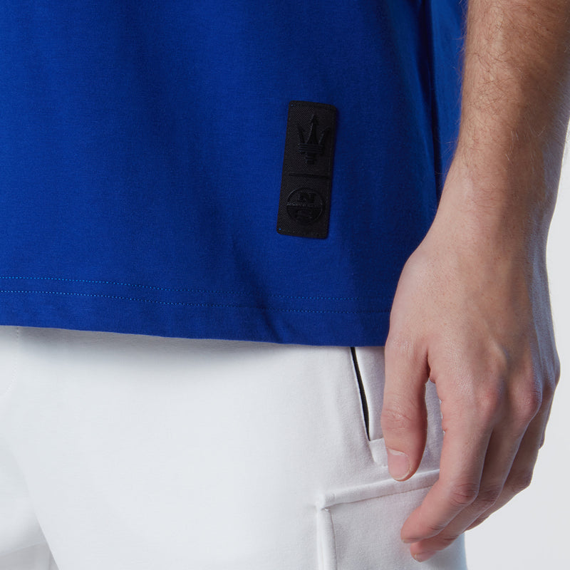 Electric Blue Organic Jersey T-shirt