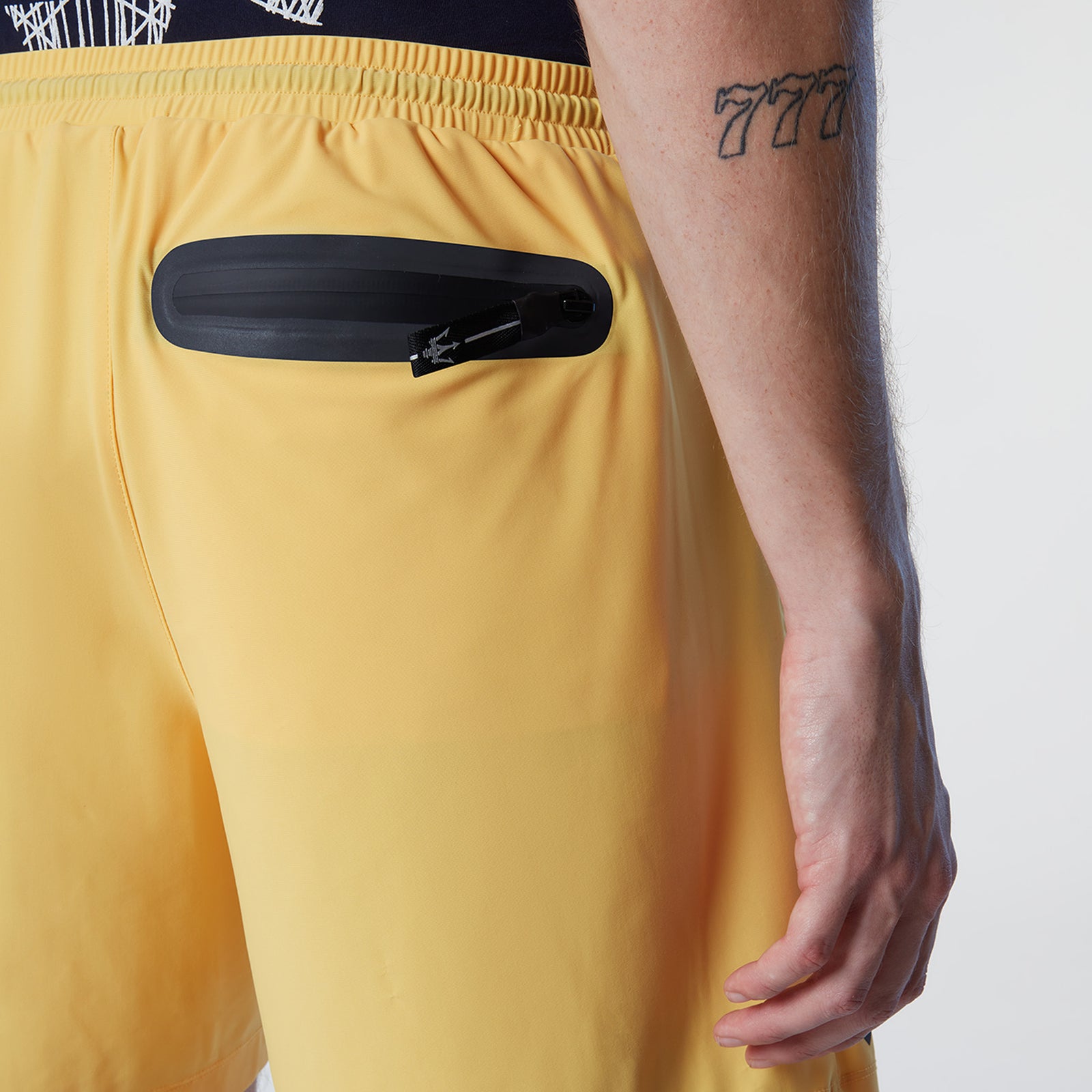 Yellow Recycled Fabric Beach Shorts – US - Maserati Store