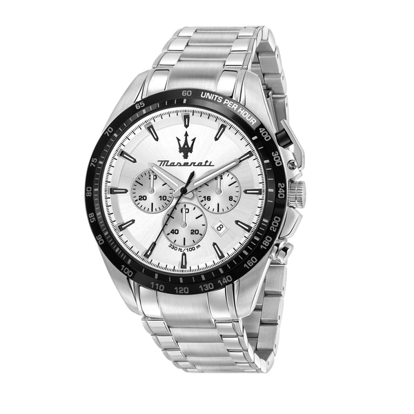 Traguardo Chrono Watch - Silver (R8873612049) – US - Maserati Store