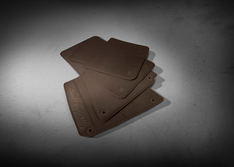 Branded Floor Mats - Left Hand Drive Dual zone - AWD Traction  - Tortora (from assembly n.4024120) - Quattroporte